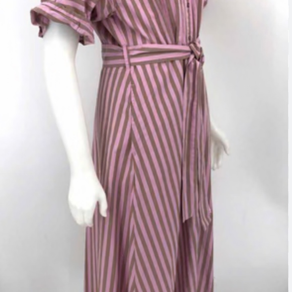 XirenaLiora Dress in Fig Stripe NWOT